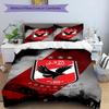 Ahly Football Club Printed Pattern Duvet Cover Set – Includes 1 Duvet Cover and 2 Matching Pillowcases Bedroom Decor Christmas Gifts