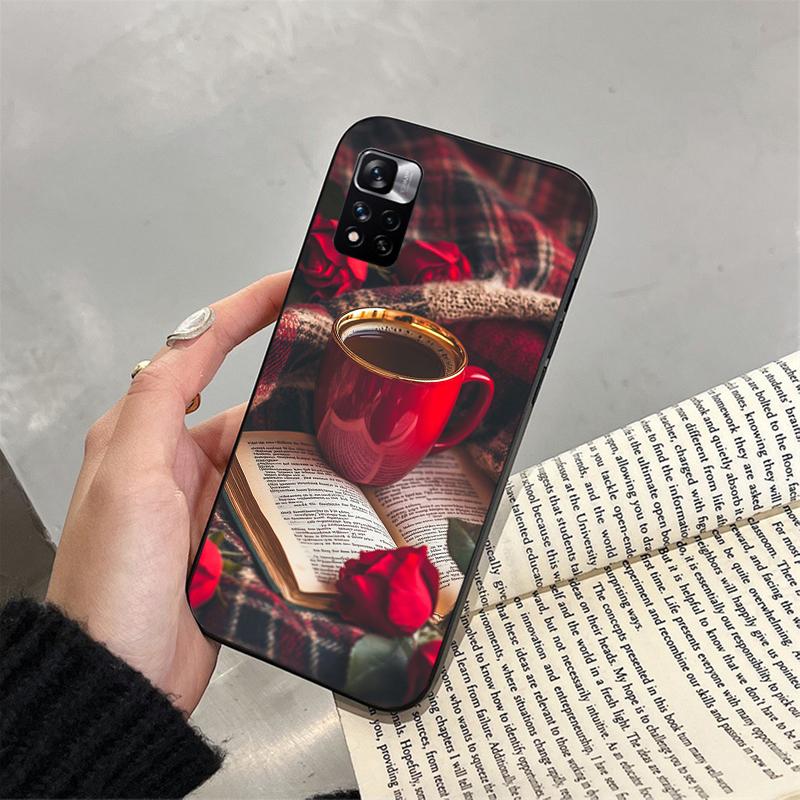 

Phone Case For Xiaomi Redmi note 14 Pro 14 13 12 11 10 Pro 14S 12S 11S Redmi 14C 13C 10 Coffee Cafe night Aesthetic Redmi 10