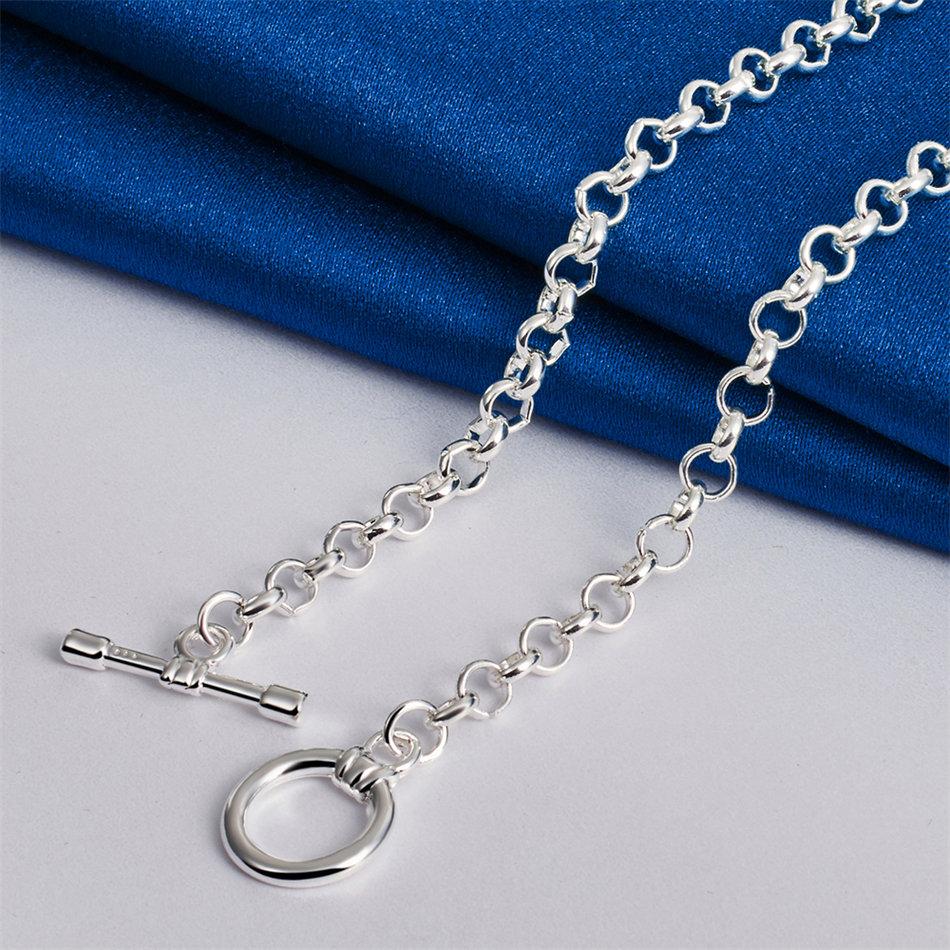 Charm 925 Sterling Silver Exquisite High Heels/Bag Pendant Necklace Women's Fashion Party Wedding Gift Jewelry