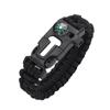 Brangdy Outdoor Tactical Survival Flint Bracelet (4-Pack)