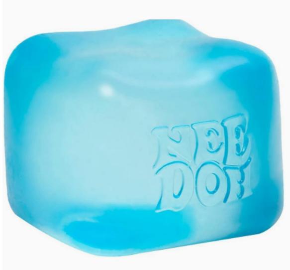 

Schylling Needoh Nice Cube Сенсорные игрушки Блоки для снятия стресса Сжимаемые Развивающие головоломки Выплеск эмоций Детский сувенир синий