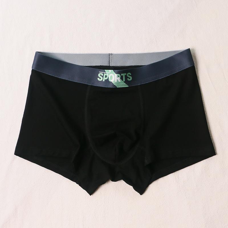 Herren Baumwoll-Boxershorts Herren-Slips Unterhosen Boxershorts Hochelastische Boxer Atmungsaktiv Weich Sexy Bequem Unterwäsche