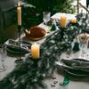 Christmas Garland 1.8 Meters Fox Pine Needle Snowy Design Festive Holiday Indoor Outdoor Christmas Decoration Accessory