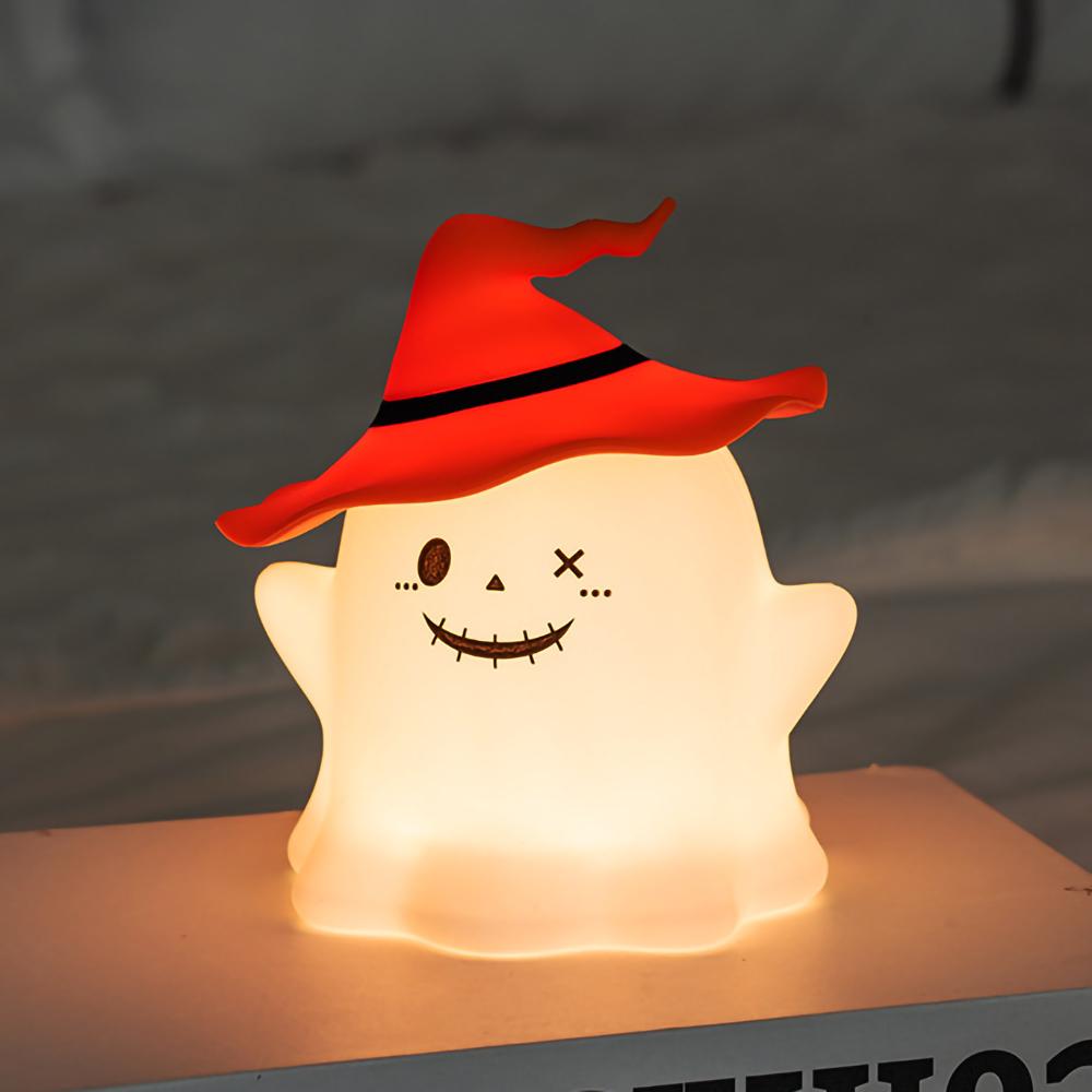 Halloween LED Nachtlichter RGB Touch-Schalter für Wohnzimmer Schlafzimmer Party Ambient Gruselige Beleuchtung