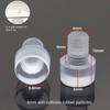 20Pcs Clear Rubber Embedded Furniture Bumper Table Chair Leg Feet Bottom Glide Slide Pad Floor Protector Shockproof Accessories