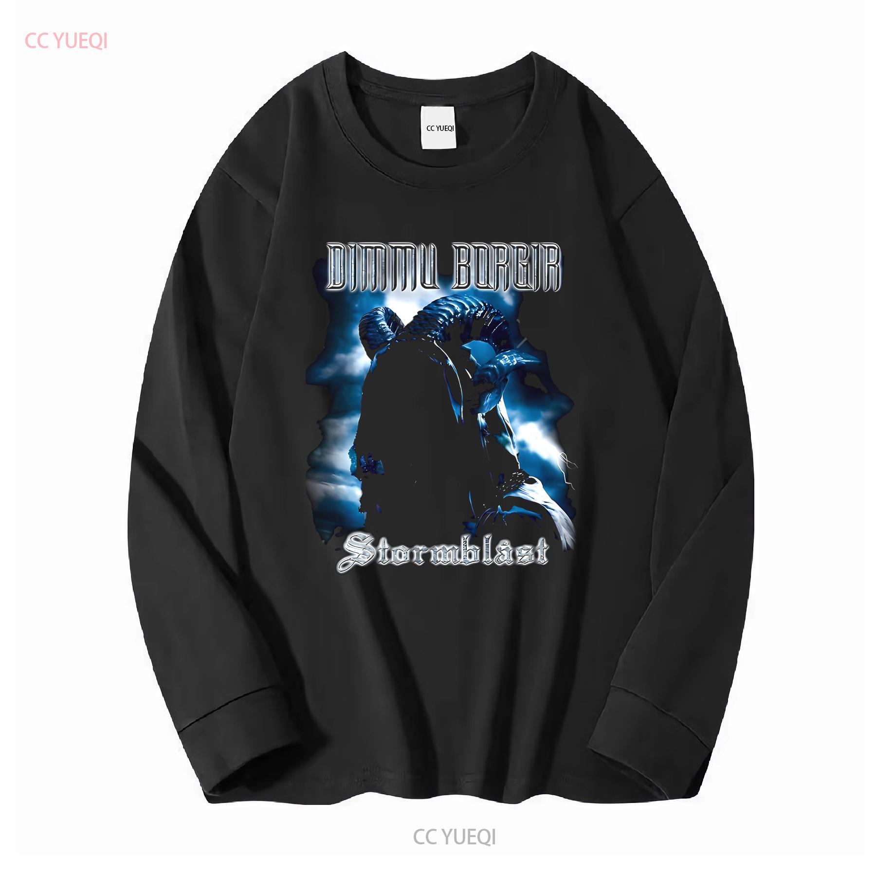 DIMMU BORGIR Stormblast Футболка 2005 Для фаната Черная Все размеры Футболка AC1088 винтажная Стиранная Растянутая графическая уличная одежда S