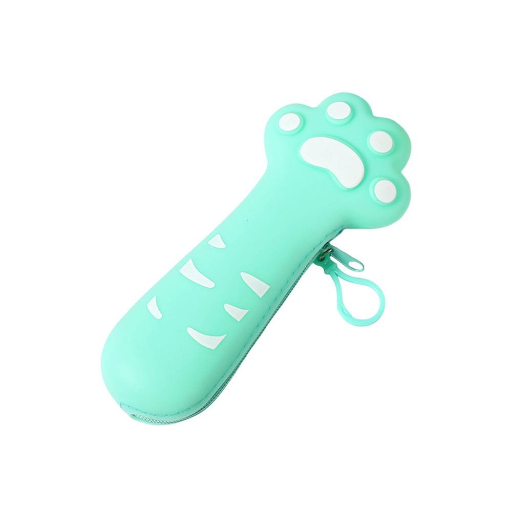 Simulated Fruit Pencil Case Silicone Stationery Pouch Portable Pen Bag  School Office
