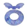 Starry Sky Sequin Mermaid Swim Ring: Thickened Inflatable Children's Float
