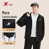 Xtep Men's Hooded Soft Shell Outdoor Jacket