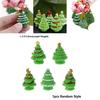 Charming Mini Christmas Tree Ornament For Unique Micro Landscape Decoration