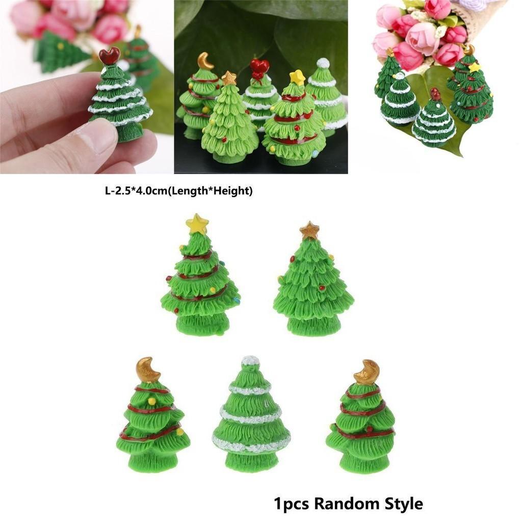 Charming Mini Christmas Tree Ornament For Unique Micro Landscape Decoration