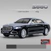 1:24 Modelů aut Mercedes Benz Maybach GLS600 z lehkých slitin Diecast Hračka Auto Simulace Zvuku & Světla Vozidla Hračky Model Dárky Pro Děti