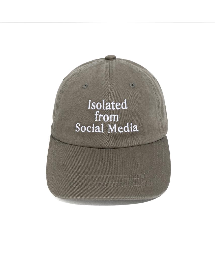 NET SOCIAL CLUB Isolated Washed Cap (Olive)