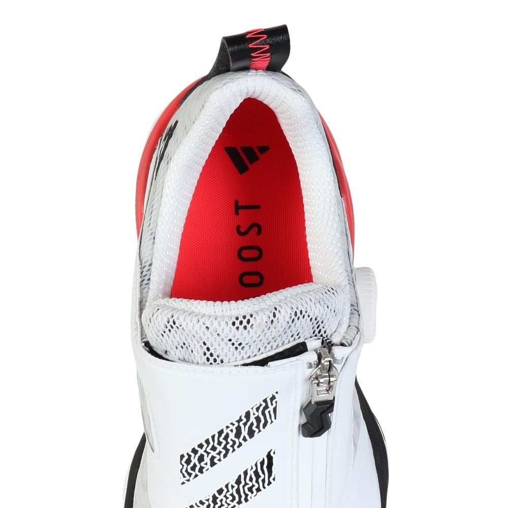 Golf Shoes Code Chaos 25 Boa Footwear Red Cm 2E [Adidas Golf] Men's White/Core Black/Lucid 27.0