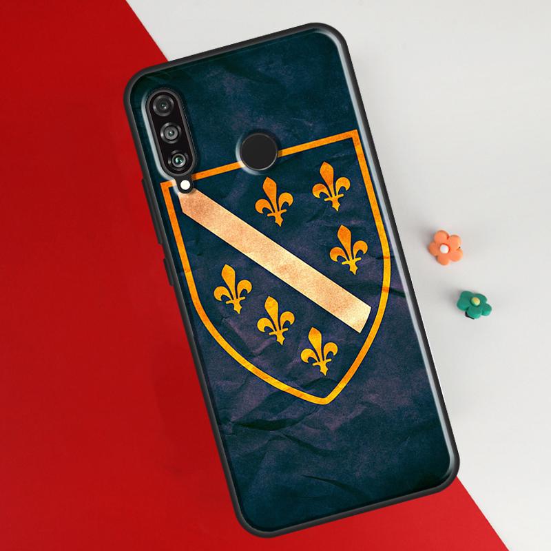 Bosnien und Herzegowina Flagge Fall Für Honor 50 8X 9X 10i Abdeckung Für Huawei P30 P40 Lite P50 P20 Pro P Smart 2019 Nova 5T
