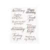 Transparent Seal Stamp Birthday Wedding Festival Greeting Card Making Photos Album Decoration Accessory