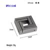 Intelligence Puzzle Zinc Alloy Disentanglement Rings - Unlock Nine Linked Rings Kongming Luban Lock Educational Toy