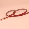 Genuine Leather Slim Waist Belt For Women With Metal Clasp Suitable For Business And Everyday Outfits
