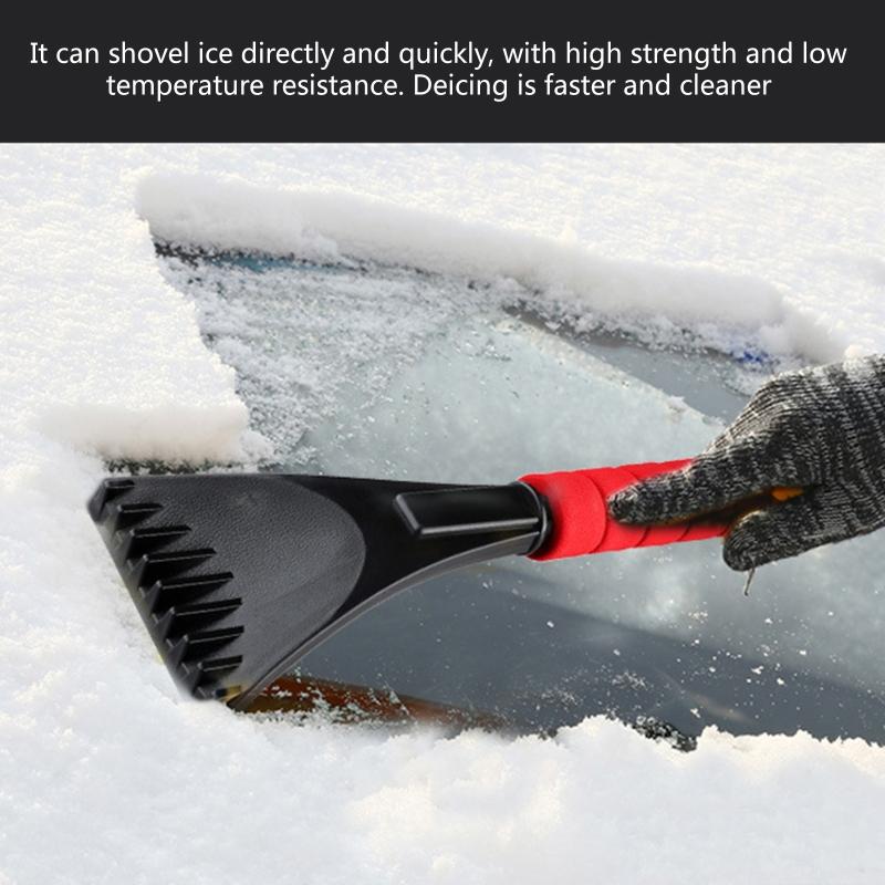 Squeegee Ice Scraper Snow Shovel Winter Cleaning Quick Clean Auto Glass Window