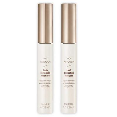 No-Touch Correction Kara Transparent Mascara 9.5g, 2 Pcs.