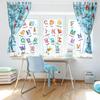 ABC Animal Window Decals for Kids Colorful Educational Alphabet Stickers for Nursery Classroom and Playroom Walls