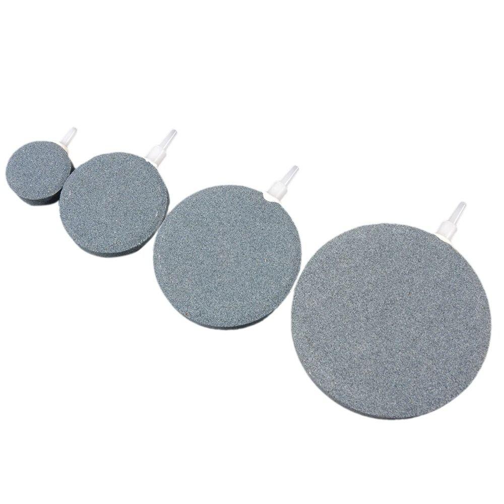 1Pcs 4/6/8/10cm Aquarium Bubble Stone Round Hydroponic Oxygen Plate  Fish Tank Aquarium Accessories
