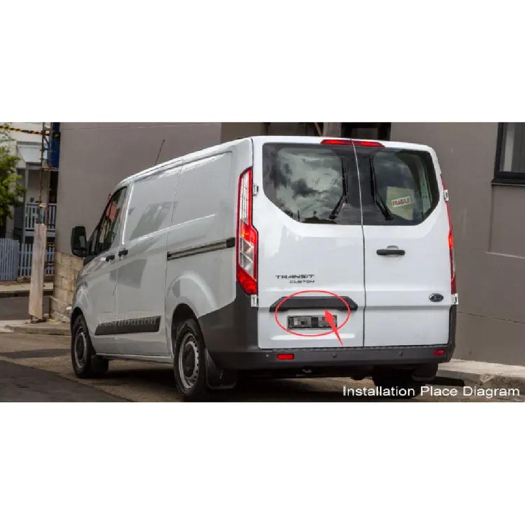 Caméra de recul Yeshibation pour Ford Transit Custom 2012~2018 HD CCD Vision nocturne Caméra de recul