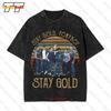 The Outsiders Stay Gold Ponyboy Stay Gold Vintage Oversized TShirt QOO