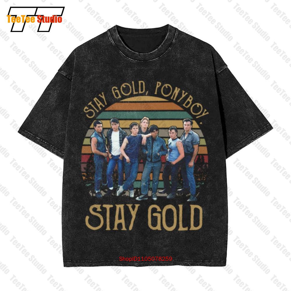 The Outsiders Stay Gold Ponyboy Stay Gold Vintage Oversized TShirt QOO S