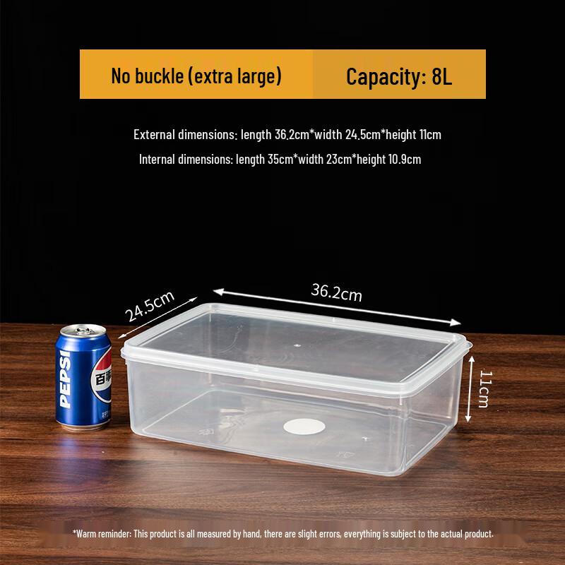 Zhaoran Food-Grade Largest Rectangular Plastic Food Storage Container