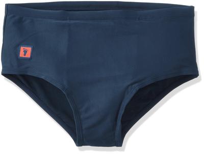 FOOTMARK Men's Two-Way Swimsuit, Navy (08) 100, 101514, for Competitive and School Swimwear