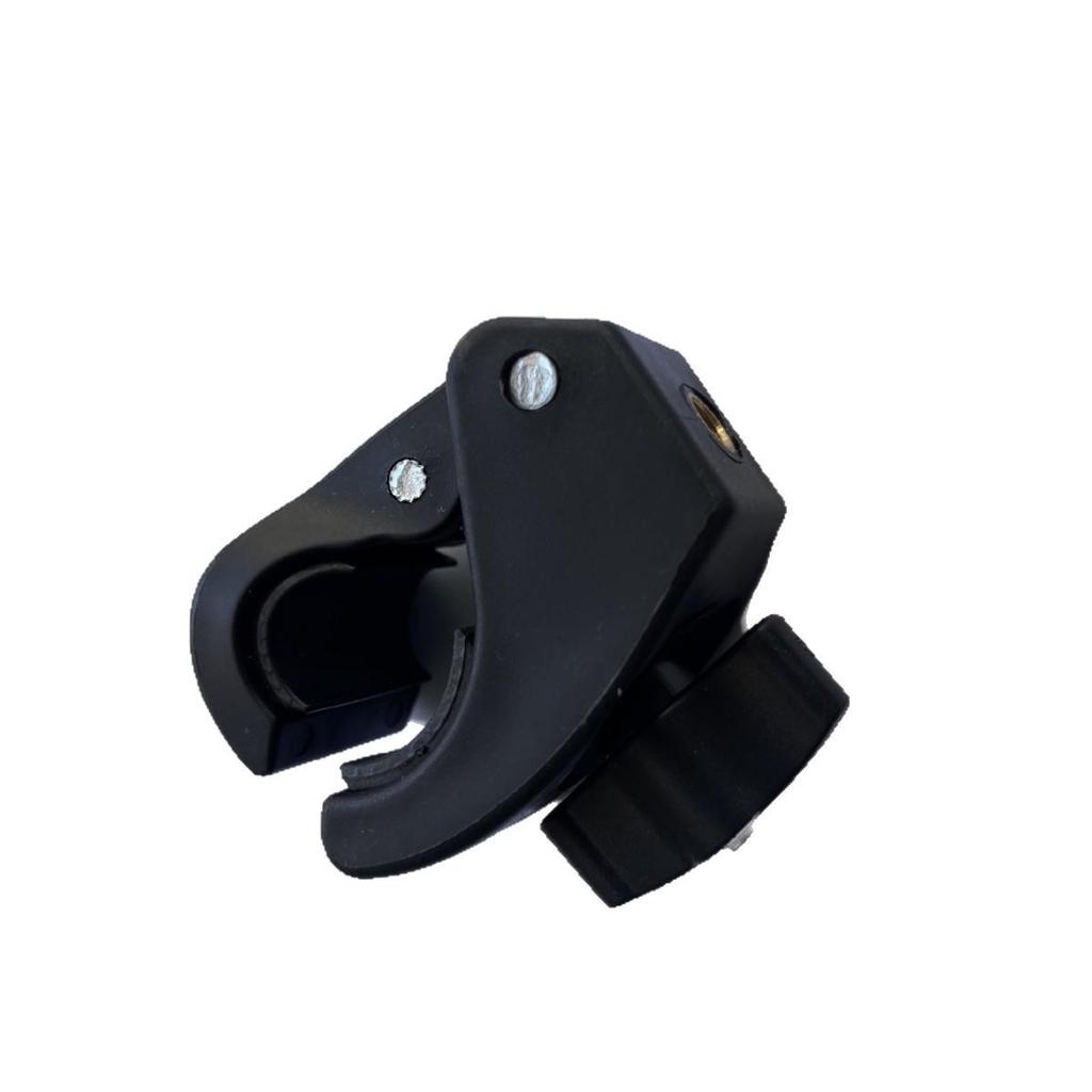 Large 1/4" Tube Clamp Nut: Tripod & Bicycle Mount Clip