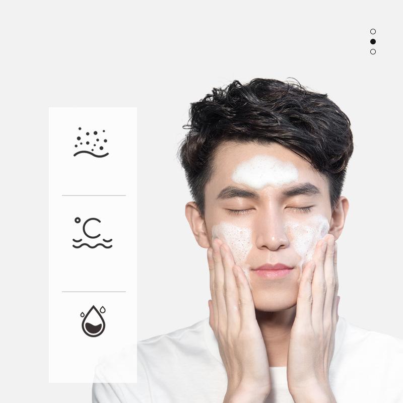 Pánský čistící přípravek na obličej 100 g Čištění obličeje Hydratační čistící přípravek Produkty péče o pleť