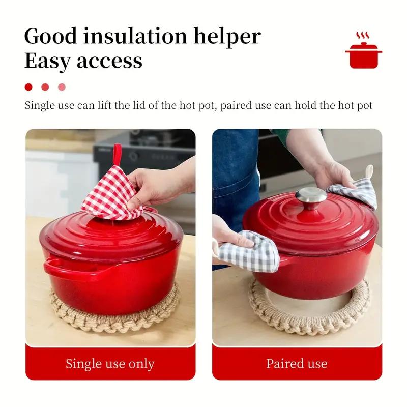 1KS Víko na hrnec Trojúhelníkový klip na ucho hrnce Kuchyňská izolační rukojeť hrnce Kryt ucha kastrolu Litinový hrnec Kryt ucha Víko proti opaření