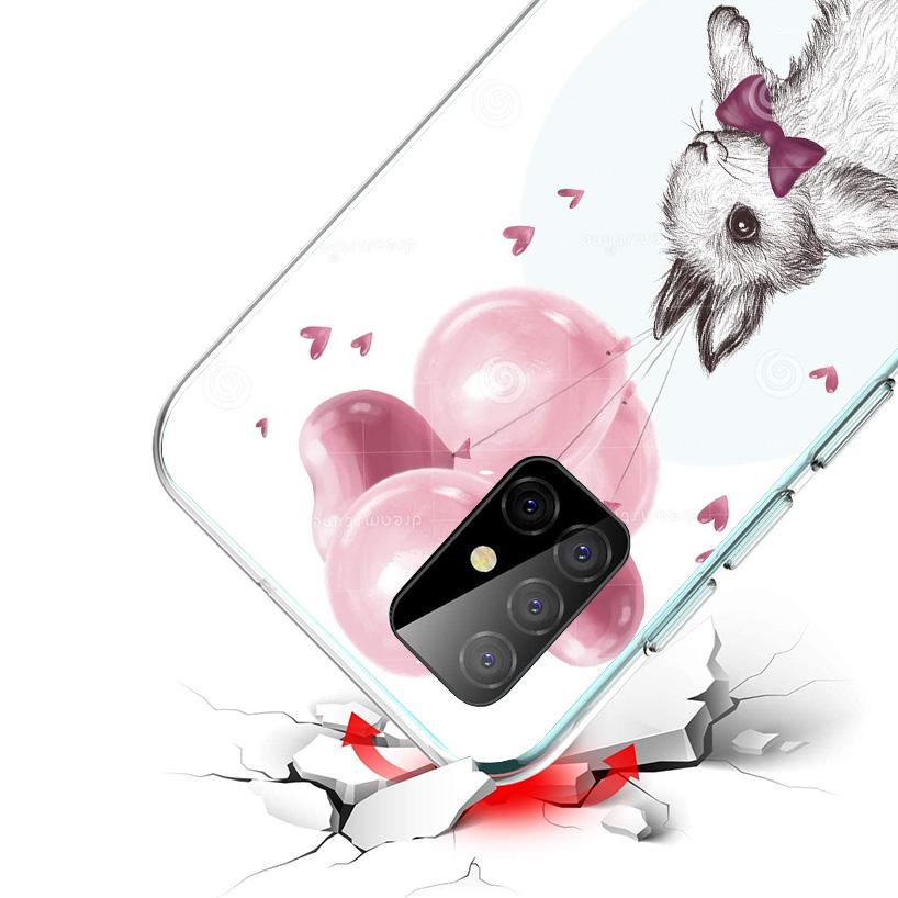Cute Bunny Baby Rabbits Phnoe Case for Samsung Galaxy A15 A55 A35 A25 A14 A54 A34 A24 A13 A53 A33 A23 A52 A12 A32 A22 A04S A03S