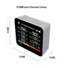 2Co10 14-in-1 Smart Air Detector with App & WiFi - Monitors CO2, CO, PM2.5, Formaldehyde, TVOC