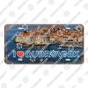 National Tourist City Plaques Metal Plate London Hawaii Venice Retro Metal Tin Signs Wall Decor Garage Car Club Living Room Home