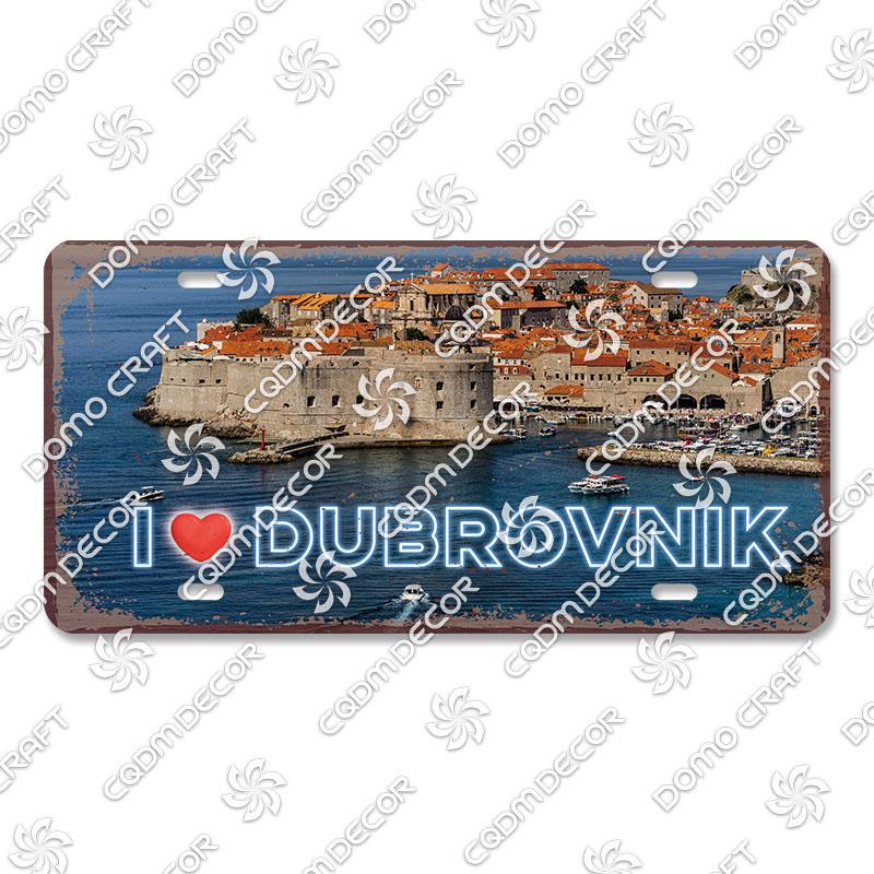 National Tourist City Plaques Metal Plate London Hawaii Venice Retro Metal Tin Signs Wall Decor Garage Car Club Living Room Home