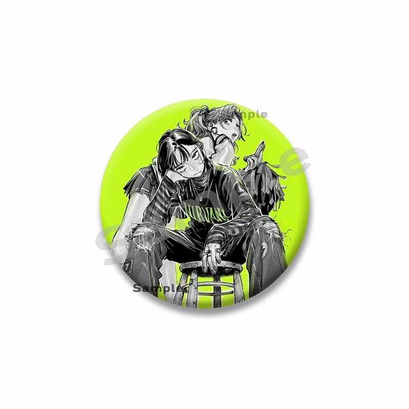 Anime The Guy She Was Interested In Wasn't A Guy At All Button Pin Cartoon Mitsuki Koga Brooch Badge Bag Hat Decor Accessories