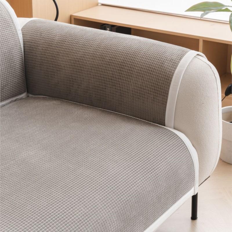 Autumn Winter Home Non-slip Living Room Sofa Cushion Couch Sofa Covers Mat Chenille Slipcover Corn Corduroy Funda Sofa Mats