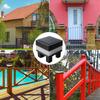LED Fence Lamp Pillar Light Solar Powered Insulating Sheet Insert Switch Waterproof Residential Corridor Fence Yard
