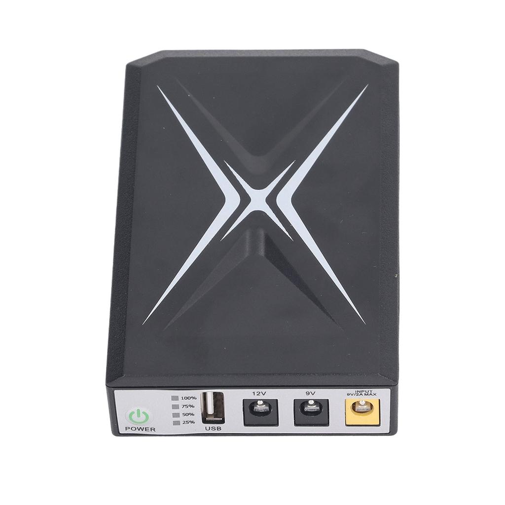 Mini UPS Battery Backup 10400mAh Uninterruptible Power Supply for Security Camera Router WiFi