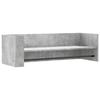 VidaXL Wall Shelf Concrete Grey 100x35x30.5 Cm Engineered Wood, Cube Wall Shelf, Cube Organizer, Shelf 848461