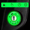 1pc Motorcycle Key Hole Decorative Cover Motorcycle Luminous Switch Ring Styling Sticker Motorcycle Ignition Key Stickers