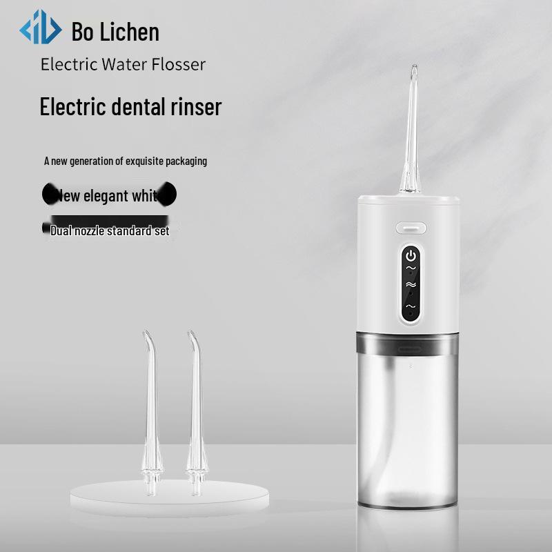 Portable Electric Water Flosser for Interdental and Orthodontic Cleaning