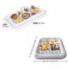 Multi-functional Inflatable Serving Bar PVC Pool Float Tray Inflatable Floating Tray  Camping