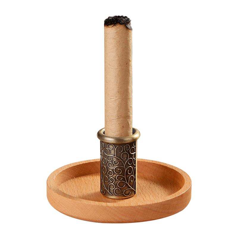 Metal Palo Santo Holder Wooden Incense Burner for Palo Santo Sticks Incense Holder Scent Stand and Ash Catche