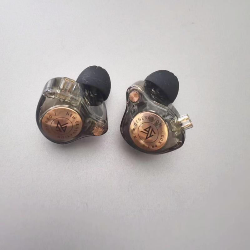 KZ EDX PRO 2 in Ear Earphone HIFI Music Earphones Earbud Dynamic Sports Games Headset 2PIN Replaceable Cable Design