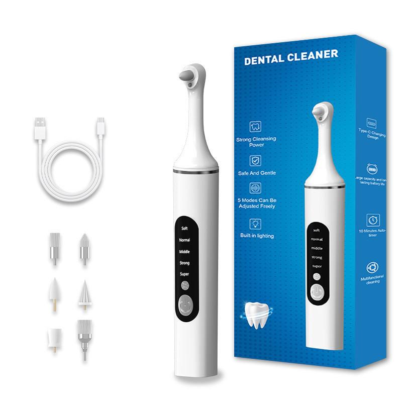 Electric Tooth Polisher With Food Grade Materials For Plaque Removal And Dental Care