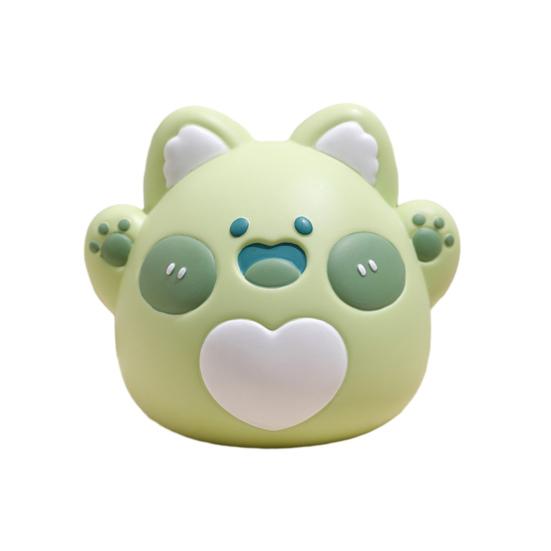 

Children Cat Piggy Bank Large Capacity Save Money Storage Holder Multifunctional Vinyl Money Saving Can Unbreakable Cartoon Piggy Ornament Boys